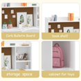 thumbnail image 4 of Yeshouse Kids Study Desk & Chair Set with Storage - Ergonomic Children's Learning Table with Bookshelf & Organizer - Engineered Wood Construction - Gift for Boys Girls Ages 3-8, 4 of 6