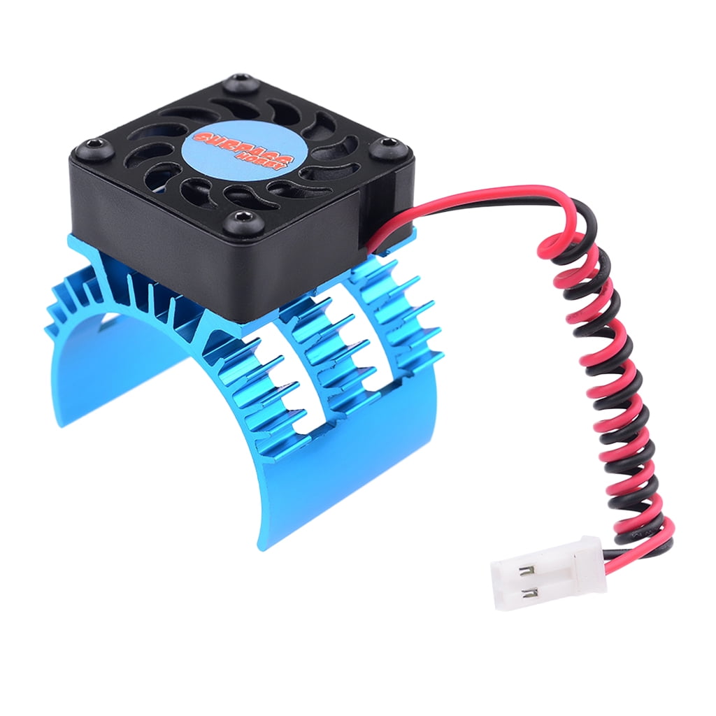 Model Heat Sink with Cooling Fan for HSP 1:10 Electric RC Car 540/550/3650 Motor 