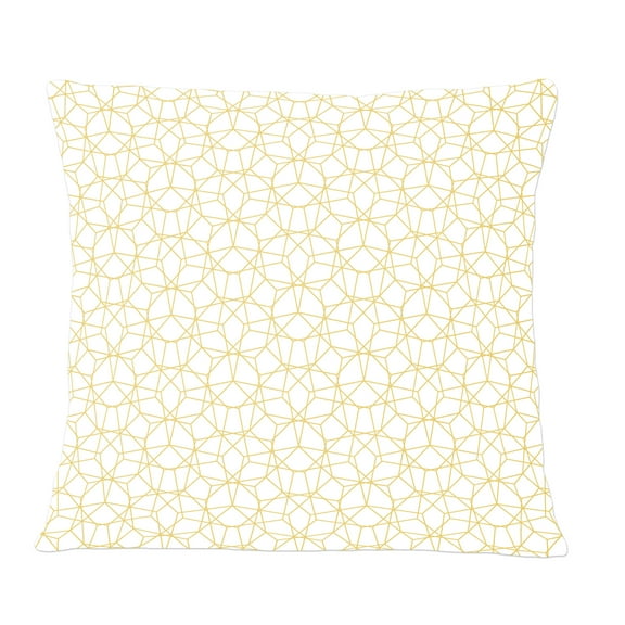 Designart Abstract Geometrical ' Mid-Century Modern Throw Pillow - 12x20