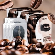 Caffeine sleep Eye Patches, Gel Under Eye Mask for Dark Circles - Puffiness - Eye Bags - Dry Eyes, Under Eye Treatment, Eye Patches Skincare for Adults, 15 Pairs, 3 Boxes