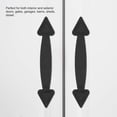 thumbnail image 3 of Charnières et Poignées de Porte de Garage, Acier au Carbone, Résistant, Design Moderne pour Portes Intérieures Extérieures Portails Garages Granges Abris Placard avec Installation Facile pour une Applicabilité Polyvalente, 3 of 7