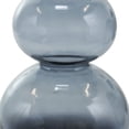 thumbnail image 5 of DecMode 14", 11"H Ombre Bubble Black Glass Vase, Set of 2, 5 of 11