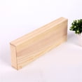 thumbnail image 4 of 2 cajas de almacenamiento de madera con tres celosías, bandeja organizadora para plantas suculentas., 4 of 6