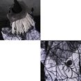 thumbnail image 4 of Halloween Witch Tree Topper Decoration, Crashing Witch into Tree Halloween Decoration, Black Witch with Spider Web Dress, Bat Wings, Witch Hat and Witch Broom Halloween Ornament for Home Decor, 4 of 6