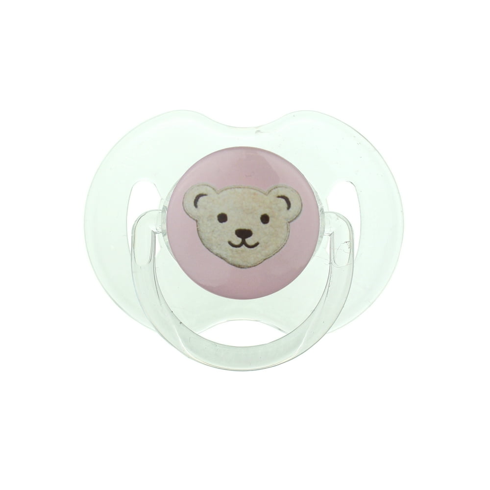 Teddy Bear Face Pacifier - Walmart.com - Walmart.com