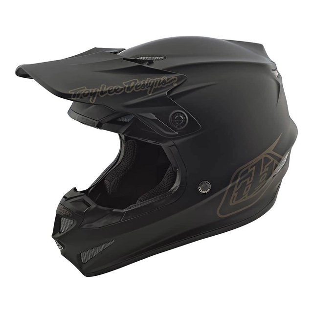 Casco Troy Lee Designs SE4 Polyacrylite Negro Talla Grande