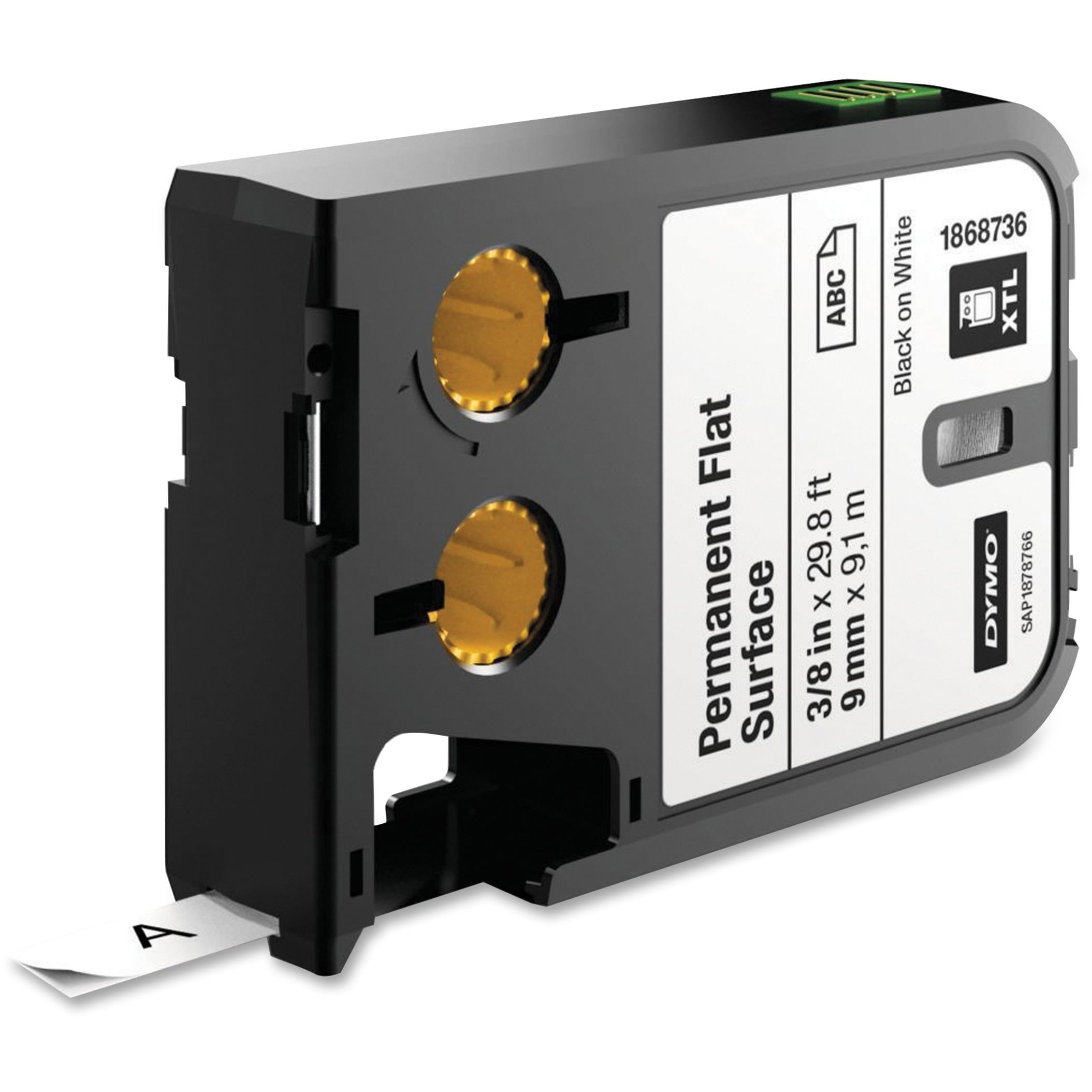 Dymo, DYM1868736, XTL Permanent Flat Surface Labels, 1 Each, White