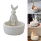 thumbnail image 2 of Decorative Candlestick Ceramic Rabbit Candle Holder for Easter Decorations and Gift Tealight Holder, 2 of 4
