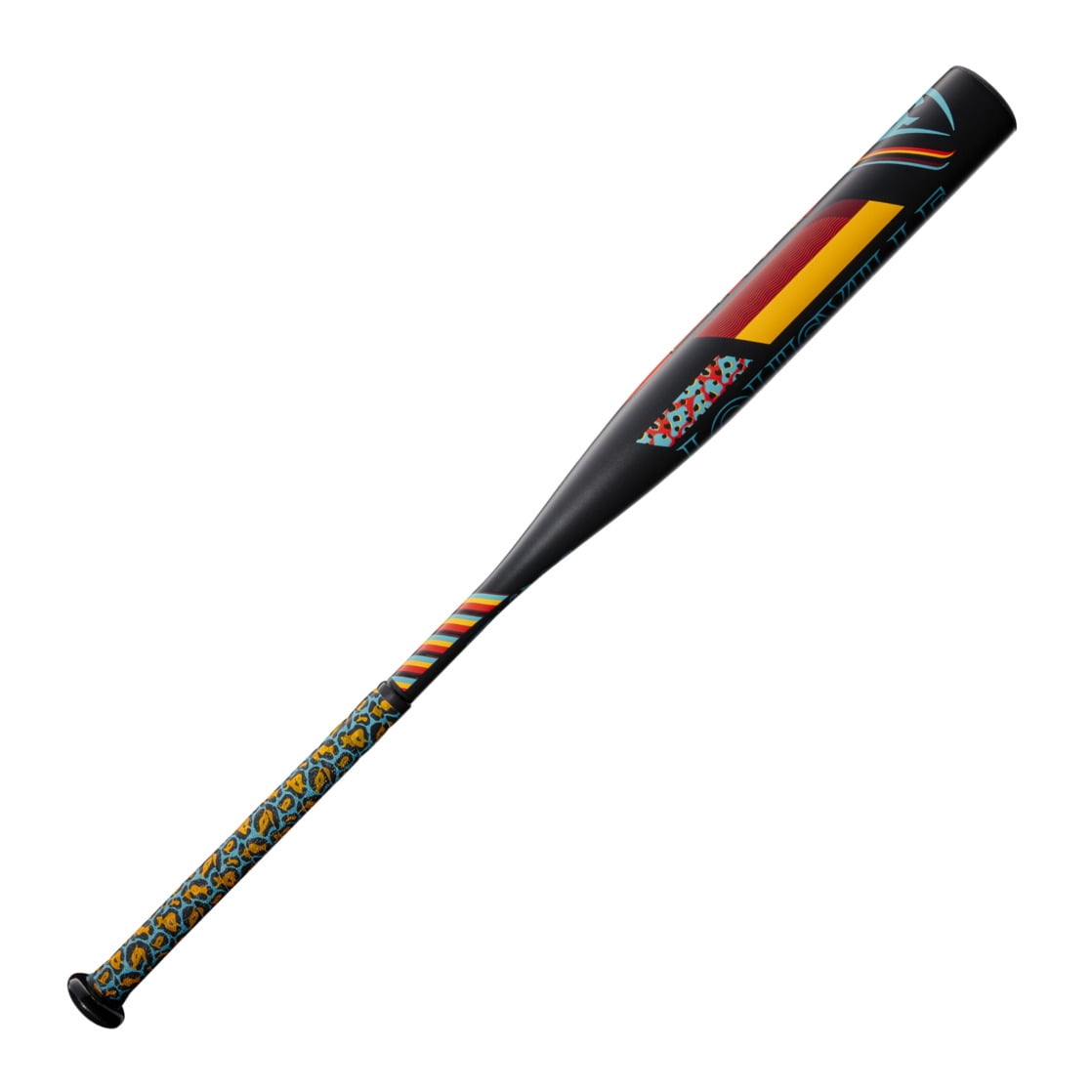 Louisville Slugger Diva Fastpitch Softball Bat, (-11.5), 27 in / 15.5 oz, Tiger Print, 2022