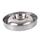 thumbnail image 2 of Cuenco para mascotas, bebedero portátil de acero inoxidable, comedero lento para gatos, bebedero para perros Diámetro 36cm, 2 of 9