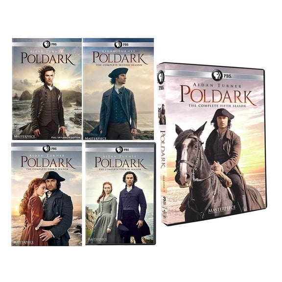 Poldark: The Complete Series Season 1-5 (15-Disc Box Set) -(DVD)