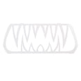 thumbnail image 1 of Grille Stainless Steel No Drill Grille Aluminum Radiator Grille Decorative Parts Teeth Insert For Ryker, 1 of 7