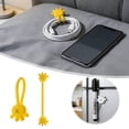 thumbnail image 2 of Cable Ties 2026 Upgrade Data Cable Organizer Silicone Reusable Multipurpose Elastic Cord Organizer for Fastening Bundling Cables Wires Management, 2 of 8