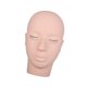 thumbnail image 4 of Cabeza de maniquí de pestañas, muñeca de cosmetología, tacto suave, reutilizable, para práctica de pestañas, 4 capas para extensión de pestañas, 4 of 9