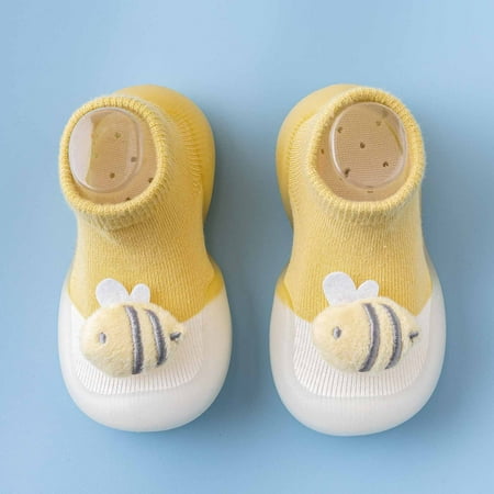 

Cathalem 8 Toddler Shoes Boys Baby Toddler Floor Socks Shoes Soft Bottom Non Slip Cartoon Pattern Baby Casual Shoes Girl Shoes D 18 Months