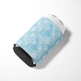 thumbnail image 3 of Watercolor Snowflake on Light Blue Can or Bottle Hugger, 3 of 5