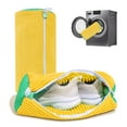 thumbnail image 1 of Bolsa para lavadora de zapatos: bolsa de zapatos para lavadora y secadora, bolsa de limpieza de zapatos reutilizable de 2 piezas para zapatillas de tenis, kit de limpieza sin manchas (amarillo 2 unida, 1 of 5