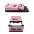thumbnail image 3 of Estuche de cigarrillos Kawaii hello Kitty, bolsa portátil de aleación de aluminio con tapa automática, dibujos animados de Anime, Gato rosa, 20 cigarrillos finos crudos, 3 of 4
