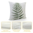 thumbnail image 4 of GOSMITH  Tropical Green Plants Decorative Throw Pillow Covers Summer Cushion Covers Decoration Square Pillows Cases Palm Leaves Outdoor Sofa Couch Home Living Room Decor, 4 of 5