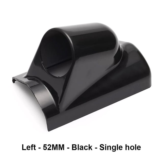Black 52mm 60mm Universal 1 2 3 Hole Left/right Hand Dual Holes A-pillar Holes Gauge Holder Pod Modified Instrument