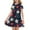 #A21-Navy, variant on Abcomgle Independence Day Dress for Girls Red White and Blue Printed 4th Of July Dresses Casual A-Line Cold Shoulder Tank Dresses Cute Loose Patriotic Sundresses for 4-14t Kids 5-6 Years