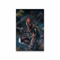 thumbnail image 3 of Póster de Deadpool y Wolverine con arte de grafiti, impresiones divertidas de superhéroes de Disney, impresiones de películas de cómics, pintura moderna en lienzo, decoración de dormitorio, 3 of 5