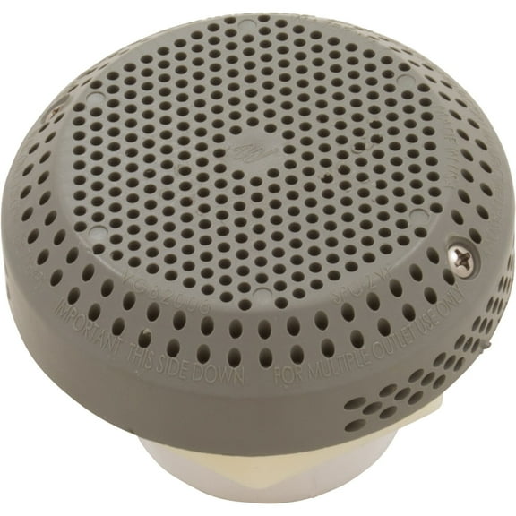 WATERWAY PLASTICS 640-3257VP SPC-2VP HI-FLO SUCTION 1-1/2"HEX PORTABLE SPA Grey