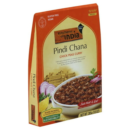 Kitchens Of India Ready To Eat Pindi Chana, Chick Pea Curry, 10 Ounce