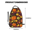 thumbnail image 6 of Goofa Autumn Harvest Pumpkin Joy Pattern Car Back Seat Protector for Kids (2 Pack) ,Anti-kick Storage Mat for Car Seats,Shields from Footprints, 6 of 6