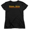 Dawn Of The Dead Science Fiction Zombie Movie Dawn Logo Womens T-Shirt Tee