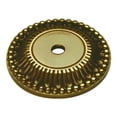 thumbnail image 2 of Belwith Keeler Savannah Collection Backplate, 1-5/8" Dia - Sherwood Antique Brass, 2 of 2
