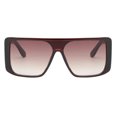 thumbnail image 2 of Gafas de sol Gafas de sol de gran tamaño laterales unisex Adornos de mujer 02 Sunnimix Gafas de sol rectangulares de gran tamaño, 2 of 5