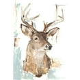 thumbnail image 3 of Harper, Ethan 17x24 Black Modern Framed Museum Art Print Titled - Modern Deer Mount I, 3 of 5