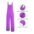 thumbnail image 2 of Aunavey Mens Insulated Bib Overalls Waterproof Ski Bib Overalls Winter Snowboarding Pants, 2 of 6