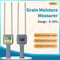 thumbnail image 2 of Portable Digital Moisture Meter For Paper Grain Coffee Cotton Tobacco Humidity Tester Double Needles With Backlight ,Low Power, 2 of 4