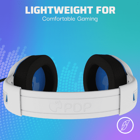 PDP AIRLITE Pro Wireless Gaming Headset for PS5, PS4 - Frost White