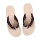 thumbnail image 2 of Alpargata de paja de imitación, sandalias para mujer, pantuflas de mujer con tacón plano y playa plana floral Wmkox8yii ytu8857, 2 of 6