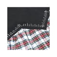 thumbnail image 6 of Girls Dress Black Pencil Ruler Red Check Plaid School Casual Long Sleeve 6 Years, 6 of 6