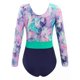 thumbnail image 4 of 2026 One Piece Swimwear Kids Girls Long Sleeves Colorful Print Swimsuit Swimwear Swimming Suit Child Girl Summer Holiday Beach Wear, 4 of 4