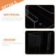 thumbnail image 2 of BRIGHTFUFU Caja de almacenamiento transparente para guantes desechables Caja organizadora transparente para dispensador de montaje en pared, 2 of 8