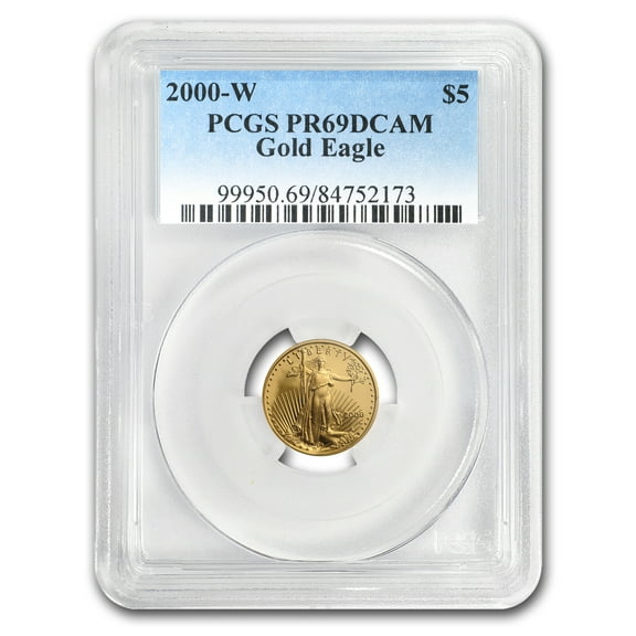 2000-W 1/10 oz Proof American Gold Eagle PR-69 PCGS