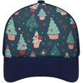 thumbnail image 1 of Cupcakes Baseball Cap Classic Golf Cap Soft Dad Hat Multicolor Adjustable Low Profile Hat Unisex, 1 of 3