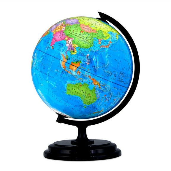 Dayesque Globe Base Replacement Parts 25cm World Globe Pedestal for Educational and Interactive Learning, Tabletop and Office Use