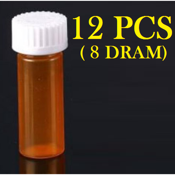 BioRx Sponix Pharmacy Vials TwistPro ChildResistant Caps Amber