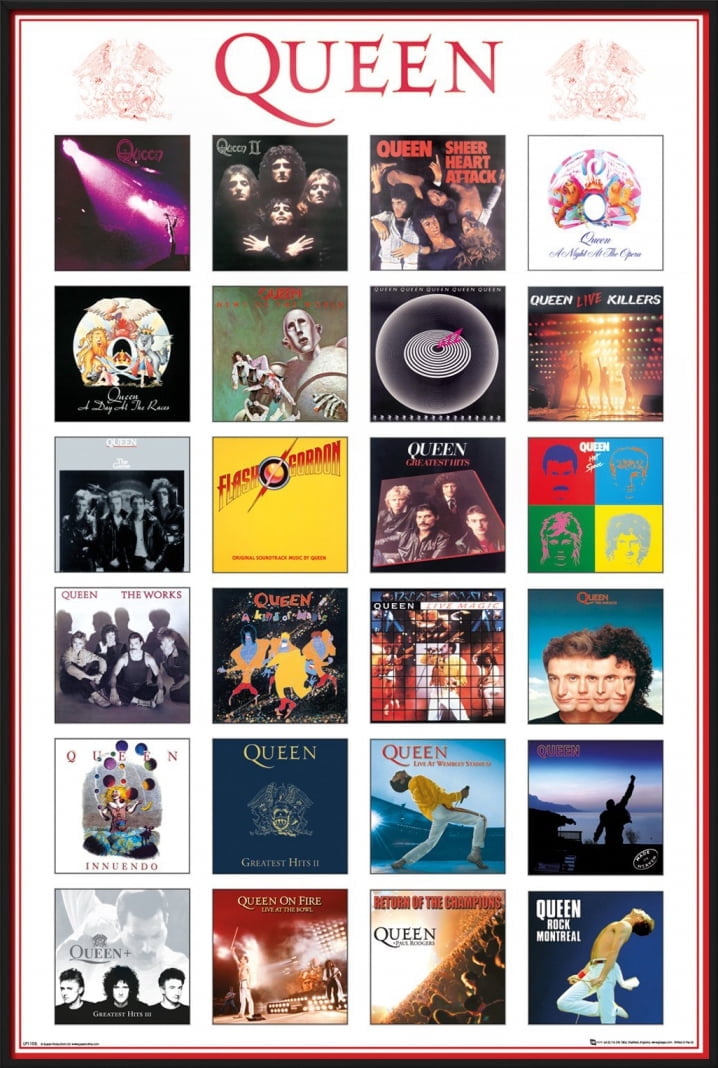 Queen Poster Fredde Mercury Poster Queen Poster Musc - Etsy