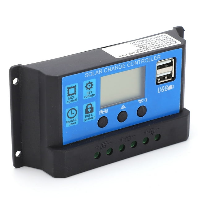 Controlador de panel solar, controlador solar MPPT MPPT 5V 3A, Control de Salida USB Auto Para El Hogar