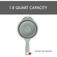 thumbnail image 7 of Dexas 8" Collapsible Silicone Strainer in Sage, Kitchen Strainer with Handles, 7.2 Cup Capacity | BPA-Free, Heat-Resistant, Space-Saving Kitchen Tool, 7 of 7