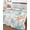 Multicolor, variant on Quilt King Size Bedding Set, Teal Red Coastal Reversible Summer Quilt 3 Pieces, Nautical Seahorse Beach Coral Starfish Retro Lightweight Bedspreads Coverlets with 2 Pillow Shams for All Seasons