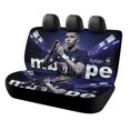 thumbnail image 1 of Kylian Mbappé-theme Car Rear Seat Covers Back Elastic Flexible Car Seat Covers Decorative Fits Most Cars 120x59x76cm, 1 of 6