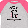 thumbnail image 4 of Inktastic Letter G Monogram Tribal Arrow Girls Toddler T-Shirt, 4 of 5